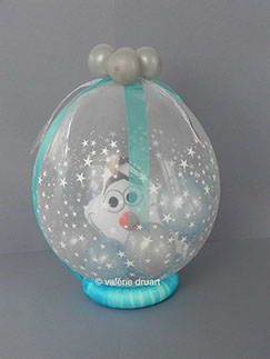 Ballon cadeau Olaf