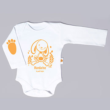 Body pour enfant lapin de l'ours kiwi