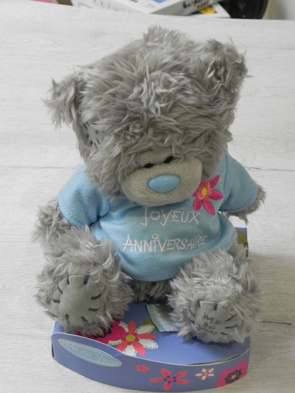 Montage de ballons bouquet avec coeur rouge